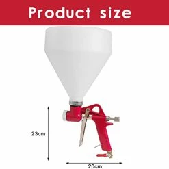 Cheap ❤️ Drywall Texture Sprayer,Air Texture Gun 1.5 Gallon With 3 Nozzle (4.0mm/6.0mm/8.0mm) For Orange Peel Knockdown (Red) ???? -Wagner Shop 313cdS94LUL