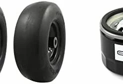 Best deal ???? MARASTAR 00232-2pk Universal Fit Flat Free 11x4.00-5 Lawnmower Tire Assembly, 3.4" Centered Hub, 3/4" Bushing ???? -Wagner Shop 31HXAkK1vL. AC