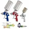 Cheapest ???? Mplete Professional 9 Piece HVLP Spray Gun Set With 2 Full Size Spray Guns, 1 Detail Spray Gun, Inline Filter & Air Regulator ???? -Wagner Shop 410dqKOGxVL