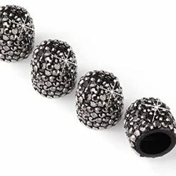 Cheap ???? 4 Pack Handmade Crystal Rhinestone Car Tire Valve Stem Caps, Car Wheel Tire Valve, Attractive Dustproof Bling Car Accessories, Universal For Cars, Trucks And Motorcycles-White ???? -Wagner Shop 412OaoGYT6S. AC