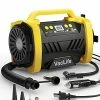 Hot Sale ⌛ VacLife Tire Inflator Portable Air Compressor - 12V DC/110V AC Car Tire Pump For Air Mattress Beds, Boats With Inflation And Deflation Modes, Dual Powerful Motors, Model: ATJ-6588, Yellow (VL758) ???? -Wagner Shop 414DTRdOGjL