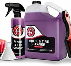 Top 10 ???? Adam’s Wheel & Tire Cleaner Gallon - Professional All In One Tire & Wheel Cleaner Works W/Wheel Brush & Tire Brush | Car Wash Wheel Cleaning Spray For Car Detailing | Safe On Most Rim Finishes ???? -Wagner Shop 415FG8BYO4S. AC