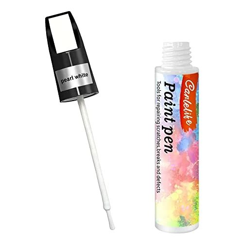 Promo ???? Touch Up Paint For Cars 17 Colors Car Paint Scratch Repair Kit For Various Automotive Touchup Paint (Pearl White) ???? 3 Promo ???? Touch Up Paint For Cars 17 Colors Car Paint Scratch Repair Kit For Various Automotive Touchup Paint (Pearl White) ????