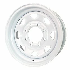 Budget ???? Equipment Trailer Rim Wheel 16 In. 16X6 8 Hole Bolt Lug White Spoke Rim Only ???? -Wagner Shop 41LY0dB1yQL