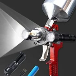Deals ✔️ Paint Spray Gun LED Light, With Battery And Charger Included ????