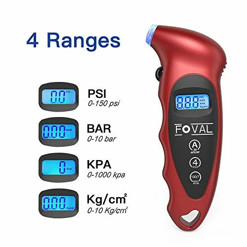 Brand new ???? Digital Tire Pressure Gauge 150 PSI For Car Truck Bicycle Instant Read With Backlit LCD And Non-Slip Grip, 4 Pack ???? 4 Brand new ???? Digital Tire Pressure Gauge 150 PSI For Car Truck Bicycle Instant Read With Backlit LCD And Non-Slip Grip, 4 Pack ???? - Image 2