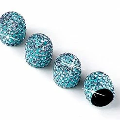 Cheap ???? 4 Pack Handmade Crystal Rhinestone Car Tire Valve Stem Caps, Car Wheel Tire Valve, Attractive Dustproof Bling Car Accessories, Universal For Cars, Trucks And Motorcycles-White ???? -Wagner Shop 41OCuBA3coS. AC