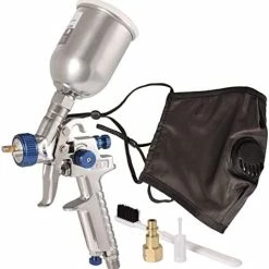 Cheap ???? Touch Up Composite HVLP Air Spray Gun Auto Car Detail Paint Sprayer Spot Repair, With Filtering And Protective Ki ⌛ -Wagner Shop 41PNN yGA8L. AC