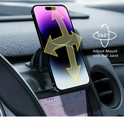 Buy ???? Mag Safe Car Mount For Dashboard [23 Strong N55 Magnets] IPhone MagSafe Phone Mount For Car 360° Rotation Adjustable Magnetic Phone Holder, Only Fit For IPhone 14 13 12 Pro/Max/Mini ✔️ -Wagner Shop 41QEE1uhsmL