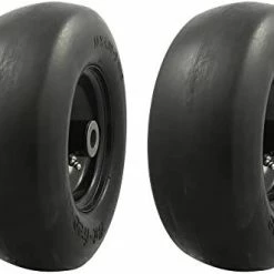 Best deal ???? MARASTAR 00232-2pk Universal Fit Flat Free 11x4.00-5 Lawnmower Tire Assembly, 3.4" Centered Hub, 3/4" Bushing ???? -Wagner Shop 41QZvdxmuBL. AC