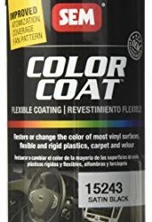 Discount ⌛ EM Paints SEM15243 Satin Black Color ???? Coat Aerosol 12 Ounce (Pack Of 1) ????