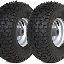 New ???? (2 Pack) 15 X 6.00-6 Tire And Wheel Set - For Lawn Tractors With 3/4" Sintered Iron Bushings Yellow ✨ 15 New ???? (2 Pack) 15 X 6.00-6 Tire And Wheel Set - For Lawn Tractors With 3/4" Sintered Iron Bushings Yellow ✨ -Wagner Shop 41SZ3iL8NFL. AC