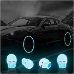 Brand new ???? 4Pcs Luminous Skull Tire Air Valves Stem Caps,Fluorescent Tire Valve Caps,Universal Tire Valve Stem Covers Accessories For Car Truck Motorcycles Bike (Skull Red)… ⌛ 29 Brand new ???? 4Pcs Luminous Skull Tire Air Valves Stem Caps,Fluorescent Tire Valve Caps,Universal Tire Valve Stem Covers Accessories For Car Truck Motorcycles Bike (Skull Red)… ⌛ -Wagner Shop 41WDdlgaExL. AC