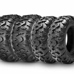 Hot Sale ???? ATV Tires, 25x8-12 & 25x10-12 ATV Tires, 6PR 25x8x12 25x10x12 All Terrain ATV UTV Off-Road Tires(Set Of 4, Tubeless) ❤️