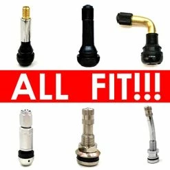 Best Sale ✨ (30 Pack) Tire Stem Valve Caps, With O Rubber Ring, Universal Stem Covers For Cars, SUVs, Bike And Bicycle, Trucks, Motorcycles, Airtight Seal Heavy Duty (Black (30 Pack)) ???? -Wagner Shop 41aKbL2cYvL