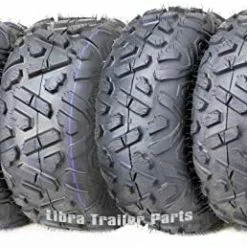Coupon ???? Set 4 WANDA ATV/UTV Tires 25x8-12 Front & 25x10-12 Rear /6PR Bighorn Style 10375/10376 ???? -Wagner Shop 41bU8 KQQ2L. AC