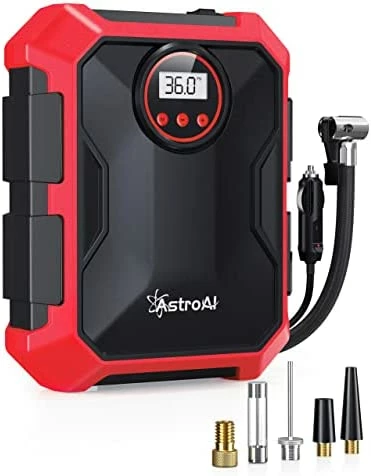 Cheap ???? Tire Inflator Air Compressor 12V DC Portable Air Compressor Car Accessories Auto Tire Pump 100PSI With LED Light Digital Air Pump For Car Tires Bicycles Other Inflatables Yellow ⭐ 7 Cheap ???? Tire Inflator Air Compressor 12V DC Portable Air Compressor Car Accessories Auto Tire Pump 100PSI With LED Light Digital Air Pump For Car Tires Bicycles Other Inflatables Yellow ⭐ - Image 5
