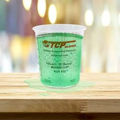 Top 10 ???? Custom Shop Pack Of 12 Each 32 Ounce Paint Mix Cups With Calibrated Mixing Ratios On Side Epoxy Resinof Cup Cups - Pack Of 12 ???? -Wagner Shop 41exSelxfyL