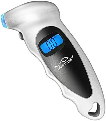 Best Sale ???? JUSTTOP Digital Tire Pressure Gauge, 150PSI 4 Setting For Cars, Trucks And Bicycles, Backlit LCD And Anti-Skid Grip For Easy And Accurate Reading(Silver) Red ???? 11 Best Sale ???? JUSTTOP Digital Tire Pressure Gauge, 150PSI 4 Setting For Cars, Trucks And Bicycles, Backlit LCD And Anti-Skid Grip For Easy And Accurate Reading(Silver) Red ???? - Image 9