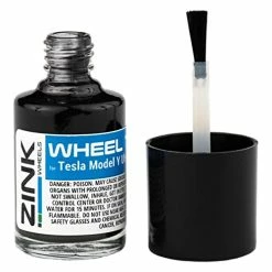 Best reviews of ❤️ Tesla Wheel Touch Up Paint For 21" Model Y Grey Uberturbine Performance Rims - DIY Inexpensive Curb Rash Repair ✔️