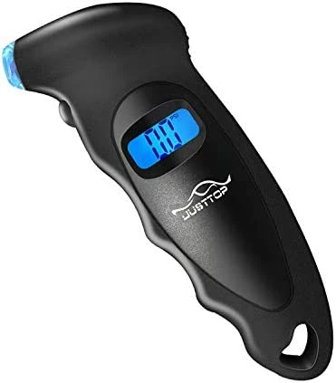 Best Sale ???? JUSTTOP Digital Tire Pressure Gauge, 150PSI 4 Setting For Cars, Trucks And Bicycles, Backlit LCD And Anti-Skid Grip For Easy And Accurate Reading(Silver) Red ???? 8 Best Sale ???? JUSTTOP Digital Tire Pressure Gauge, 150PSI 4 Setting For Cars, Trucks And Bicycles, Backlit LCD And Anti-Skid Grip For Easy And Accurate Reading(Silver) Red ???? - Image 6