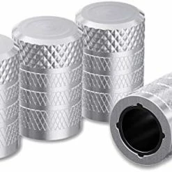 New ???? Tire Valve Stem Caps, Black, 4 Pcs/Pack, Anodized Aluminum Tire Valve Cap Set, Corrosion Resistant, Universal Stem Covers For Cars Trucks Motorcycles SUVs And Bikes ???? -Wagner Shop 41jq R80uL. AC