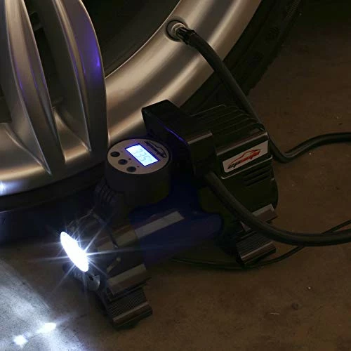 Budget ???? 12V DC Portable Air Compressor Pump, Digital Tire Inflator Red ???? 6 Budget ???? 12V DC Portable Air Compressor Pump, Digital Tire Inflator Red ???? - Image 4