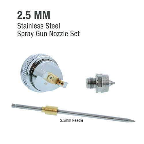 Best reviews of ???? 2.5 Needle,Nozzle, Air Cap Set For The G6600 Series Spray Gun ✔️ 4 Best reviews of ???? 2.5 Needle,Nozzle, Air Cap Set For The G6600 Series Spray Gun ✔️ - Image 2