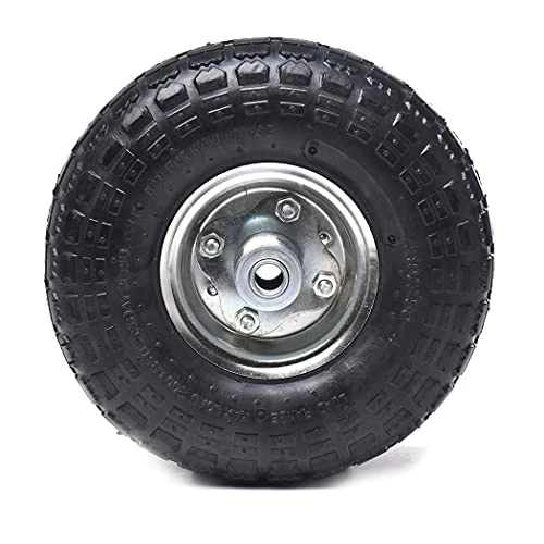 New ⌛ (2 Pack) AR-PRO 10" Heavy-Duty Replacement Tire And Wheel - 4.10/3.50-4" With 10" Inner Tube, 5/8" Axle Bore Hole, 2.2" Offset Hub And Double Sealed Bearings For Hand Trucks And Gorilla Cart Silver ???? 8 New ⌛ (2 Pack) AR-PRO 10" Heavy-Duty Replacement Tire And Wheel - 4.10/3.50-4" With 10" Inner Tube, 5/8" Axle Bore Hole, 2.2" Offset Hub And Double Sealed Bearings For Hand Trucks And Gorilla Cart Silver ???? - Image 6