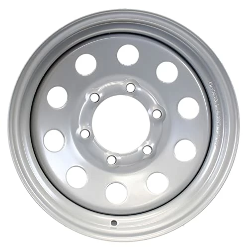 Promo ❤️ Rim Trailer Wheel Rim 15X6 6 Lug On 5.5 In. Silver Modular 2830 Lb ???? 3 Promo ❤️ Rim Trailer Wheel Rim 15X6 6 Lug On 5.5 In. Silver Modular 2830 Lb ????