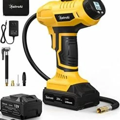 Promo ???? Cordless Tire Inflator Air Compressor 20V Rechargeable Battery Powered 160PSI Portable Handheld Air Pump With 12V Car Power Adapter Digital Pressure Gauge For Cars Motorcycles ACJY21LIDCYE 2-blue ???? 10 Promo ???? Cordless Tire Inflator Air Compressor 20V Rechargeable Battery Powered 160PSI Portable Handheld Air Pump With 12V Car Power Adapter Digital Pressure Gauge For Cars Motorcycles ACJY21LIDCYE 2-blue ???? -Wagner Shop 41onKG1QW L. AC