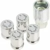 Outlet ???? 24157 Chrome Cone Seat Wheel Locks (M12 X 1.5 Thread Size) - 4 Locks / 1 Key ???? 2 Outlet ???? 24157 Chrome Cone Seat Wheel Locks (M12 X 1.5 Thread Size) - 4 Locks / 1 Key ???? -Wagner Shop 41ov2qBiTgL