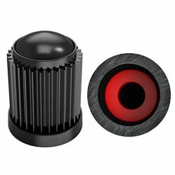 Best Sale ✨ (30 Pack) Tire Stem Valve Caps, With O Rubber Ring, Universal Stem Covers For Cars, SUVs, Bike And Bicycle, Trucks, Motorcycles, Airtight Seal Heavy Duty (Black (30 Pack)) ????