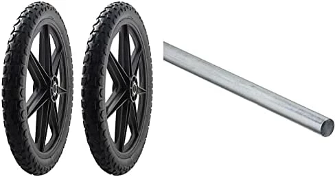 Coupon ???? 2 PACK -Marathon 92010 Flat Free 20" Replacement Tire Assembly For Rubbermaid Big Wheel Carts, Black ???? 7 Coupon ???? 2 PACK -Marathon 92010 Flat Free 20" Replacement Tire Assembly For Rubbermaid Big Wheel Carts, Black ???? - Image 5
