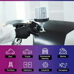 Coupon ???? PPS (Original Series) Paint Spray Gun Cup Lids And Liners Kit, 16000, Standard, 22 Oz, 200-micron Filter, Use W/ Paint Gun For Cars, Furniture, Home, 50 Disposable Lids And Liners, 20 Sealing Plugs ✨ -Wagner Shop 41v2bgFDhPL