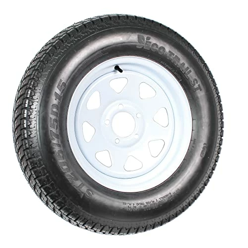 Best reviews of ❤️ 2-Pk Trailer Tire On Rim ST205/75D15 F78 205/75 LRC 5 Lug White Spoke Wheel ❤️ 4 Best reviews of ❤️ 2-Pk Trailer Tire On Rim ST205/75D15 F78 205/75 LRC 5 Lug White Spoke Wheel ❤️ - Image 2