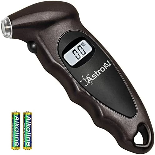 New ⭐ Digital Tire Pressure Gauge With Replaceable AAA Batteries, 150 PSI 4 Settings Stocking Stuffers For Car Truck Bicycle Backlit LCD Non-Slip Grip Car Accessories, Black ???? 10 New ⭐ Digital Tire Pressure Gauge With Replaceable AAA Batteries, 150 PSI 4 Settings Stocking Stuffers For Car Truck Bicycle Backlit LCD Non-Slip Grip Car Accessories, Black ???? - Image 8