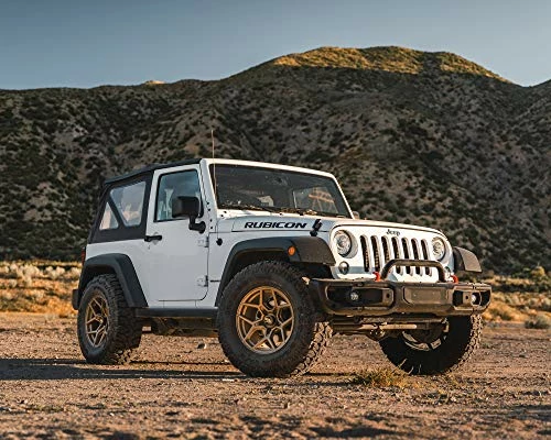 Cheapest ???? RT105 17 Inch Wheel Compatible With Jeep Wrangler JK JL 17x9 5x5 Wheels (-12mm Offset, 4.5in Backspace) 5x5 PCD, 71.5mm Bore, Bronze Wheels, Also Fits Gladiator JT Rims Matte Bla ✔️ 8 Cheapest ???? RT105 17 Inch Wheel Compatible With Jeep Wrangler JK JL 17x9 5x5 Wheels (-12mm Offset, 4.5in Backspace) 5x5 PCD, 71.5mm Bore, Bronze Wheels, Also Fits Gladiator JT Rims Matte Bla ✔️ - Image 6