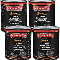 Best reviews of ⌛ Gray Epoxy Primer/Sealer 2.1 VOC (Gallon Kit) Anti-Corrosive DTM High-Performance Primer For Automotive And Industrial Use Kit = 2 Qt. Epoxy Primer + 2 Qt. Epoxy Hardener (1-1 Mix) ???? -Wagner Shop 513zuxaktVL. AC