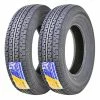 Best deal ???? Set Of 2 New Premium FREE COUNTRY Trailer Tires ST 205/75R15 8PR/Load Range D W/Scuff Gu ???? -Wagner Shop 514I3t70IiL