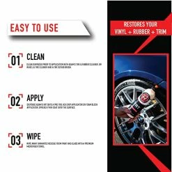 Flash Sale ???? Adam's Silica Infused VRT Tire & Trim ???? Dressing - Durable UV Protection And Water Repellent - Leaves A Crisp Freshly Detailed Look - ???? Dress Tires Or Trim Without Worry Of Slinging (New 16 Oz) ⌛ -Wagner Shop 51623JO04JL