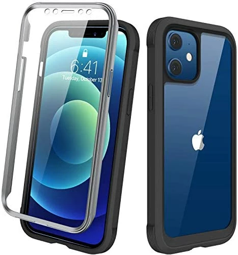 Outlet ???? Diaclara Designed For IPhone 12 Mini Case, Full Body Rugged Case With Built-in Touch Sensitive Anti-Scratch Screen Protector, Soft TPU Bumper Case For IPhone 12 Mini 5.4" (Blue And Clear) ???? 8 Outlet ???? Diaclara Designed For IPhone 12 Mini Case, Full Body Rugged Case With Built-in Touch Sensitive Anti-Scratch Screen Protector, Soft TPU Bumper Case For IPhone 12 Mini 5.4" (Blue And Clear) ???? - Image 6