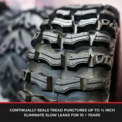 Outlet ???? FlatOut Tire Sealant Sportsman Formula - With Valve Core Tool And Replacement Valve Core, Prevent Flat Tires, Seal Leaks, Contains Kevlar, 32-Ounce Bottle, 1-Pack, RED ???? -Wagner Shop 516xc1oFjmL