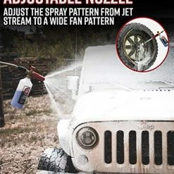 Wholesale ???? Adam’s Standard Foam Cannon - Foam Cannon Soap Sprayer For Car Wash, Patio & House Cleaning | Sprayer Cleaner Cannister For Pressure Washer ❤️