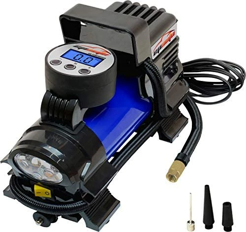 Budget ???? 12V DC Portable Air Compressor Pump, Digital Tire Inflator Red ???? 8 Budget ???? 12V DC Portable Air Compressor Pump, Digital Tire Inflator Red ???? - Image 6