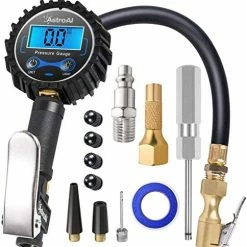 Best Pirce ???? Digital Tire Inflator With Pressure Gauge, 250 PSI Air Chuck And Compressor Accessories Heavy Duty With Rubber Hose And Quick Connect Coupler Car Accessories For 0.1 Display Resolution Blue ???? -Wagner Shop 51E40ryONoL. AC