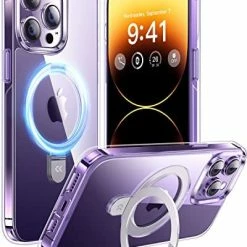 Cheap ???? Magnetic Clear For IPhone 14 Pro Max Case With Invisible Stand [Compatible With MagSafe] [Military Drop Protection] Never Yellowing Shockproof Protective Slim Cases 6.7’’ 2022, Crystal Clear ???? -Wagner Shop 51Ee53rkUtL. AC