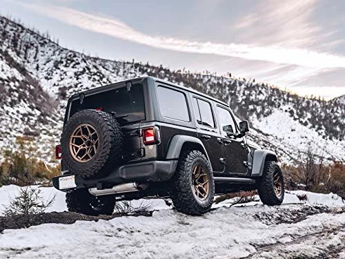 Cheapest ???? RT105 17 Inch Wheel Compatible With Jeep Wrangler JK JL 17x9 5x5 Wheels (-12mm Offset, 4.5in Backspace) 5x5 PCD, 71.5mm Bore, Bronze Wheels, Also Fits Gladiator JT Rims Matte Bla ✔️ 6 Cheapest ???? RT105 17 Inch Wheel Compatible With Jeep Wrangler JK JL 17x9 5x5 Wheels (-12mm Offset, 4.5in Backspace) 5x5 PCD, 71.5mm Bore, Bronze Wheels, Also Fits Gladiator JT Rims Matte Bla ✔️ - Image 4