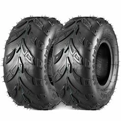 Cheap ⌛ 145 70-6 Tires, 145/70-6 Tubeless Go Kart Mini Bike Tires, 4PR, Pack Of 2 ????