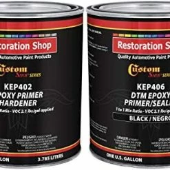 Best reviews of ⌛ Gray Epoxy Primer/Sealer 2.1 VOC (Gallon Kit) Anti-Corrosive DTM High-Performance Primer For Automotive And Industrial Use Kit = 2 Qt. Epoxy Primer + 2 Qt. Epoxy Hardener (1-1 Mix) ???? -Wagner Shop 51FVDKR3vqL. AC